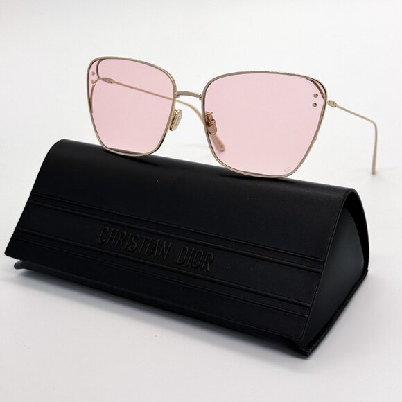 NEW DIOR MISSDIOR B2U B0L0 WOMEN BUTTERFLY PINK SUNGLASSES DIOR MISS DIOR B2U - Picture 1 of 11
